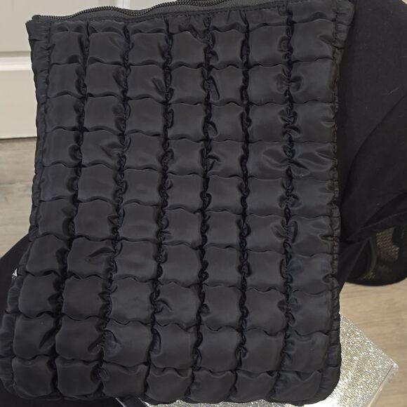 Steve Madden BSuki Mesh Backpack w/Laptop Case- Black